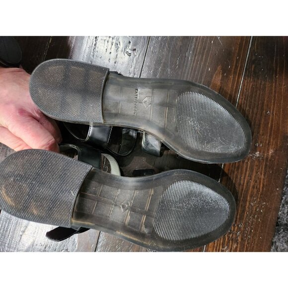 Katy Perry The Geli Fisherman Black Flat Sandals/Sz. 8.5M - Picture 7 of 8